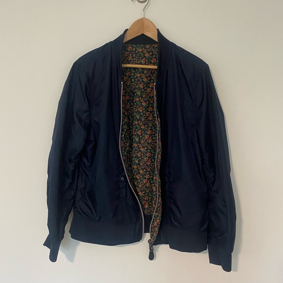 Alpha Industries reversible floral bomber jacket L - Picture 5 of 7